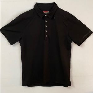 Novara men’s cycling polo shirt Black sz M